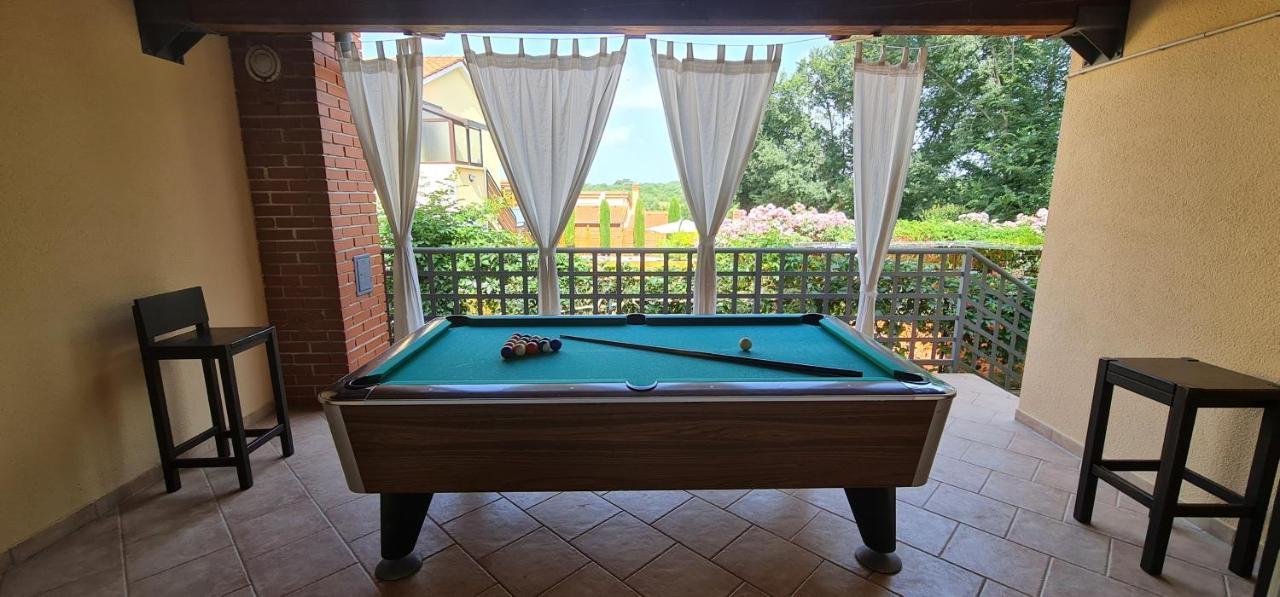Sunny Garden Villa With Pool Loborika Bagian luar foto
